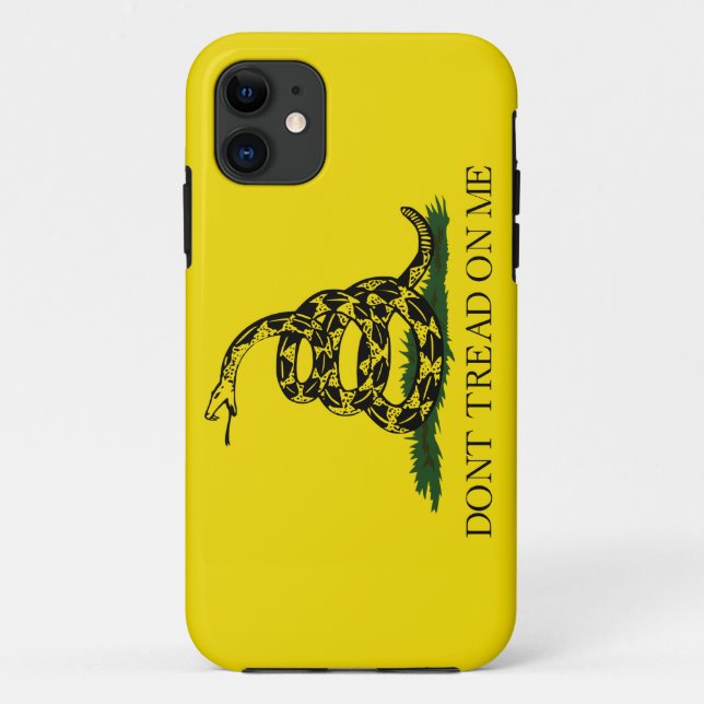 Capa Para iPhone Da Case-Mate Não pise em mim (Verso)