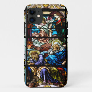 Capa Para iPhone Da Case-Mate Nascimento da janela de vitral de Jesus