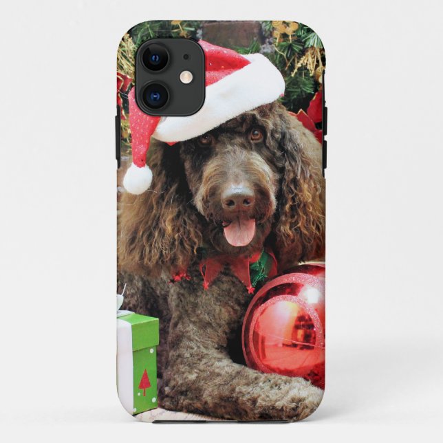 Capa Para iPhone Da Case-Mate Natal - LabraDoodle - Harley (Verso)
