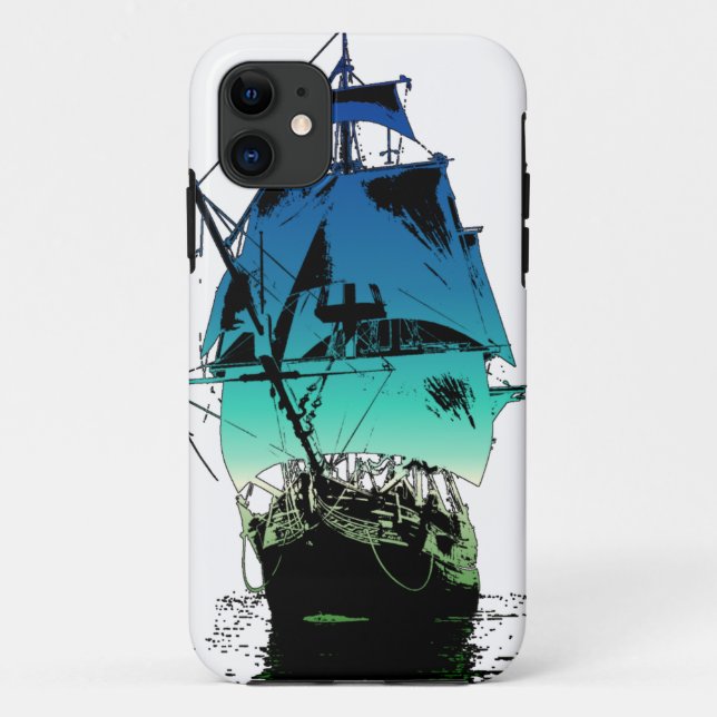 Capa Para iPhone Da Case-Mate Navio clássico (Verso)