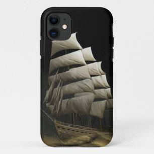 Capa Para iPhone Da Case-Mate Navio de caravana navio vela caso de tempestade no