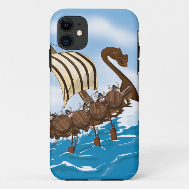 Capa Para iPhone Da Case-Mate Navio Viking (Verso)