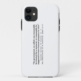 Capa Para iPhone Da Case-Mate Nenhum governo Confiável