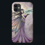 Capa Para iPhone Da Case-Mate Noite Dragonfly Fairy Fantasy Art<br><div class="desc">"Night Dragonfly" © Molly Harrison 2012 www.mollyharrisonart.com Da minha cor d'água original,  acrílica e pintura a tinta.</div>