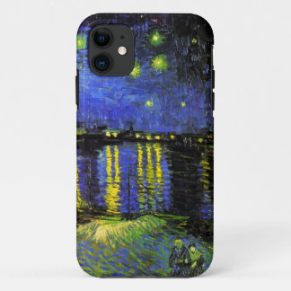 Capa Para iPhone Da Case-Mate Noite estrelado de Van Gogh sobre o Rhone