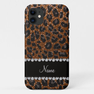 Capa Para iPhone Da Case-Mate Nome personalizado: chocolate marrom-brilhante imp