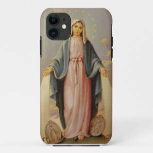 Capa Para iPhone Da Case-Mate Nossa senhora da mãe abençoada rosário Mary