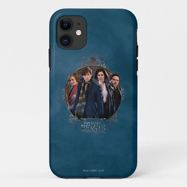 Capa Para iPhone Da Case-Mate NOWT SCAMANDER™ e Arte da Empresa Quadro Nouveau (Verso)
