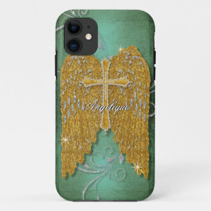 Capa Para iPhone Da Case-Mate O anjo do olhar da jóia do diamante do brilho de 