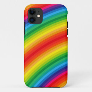 Capa Para iPhone Da Case-Mate O arco-íris listra o teste padrão