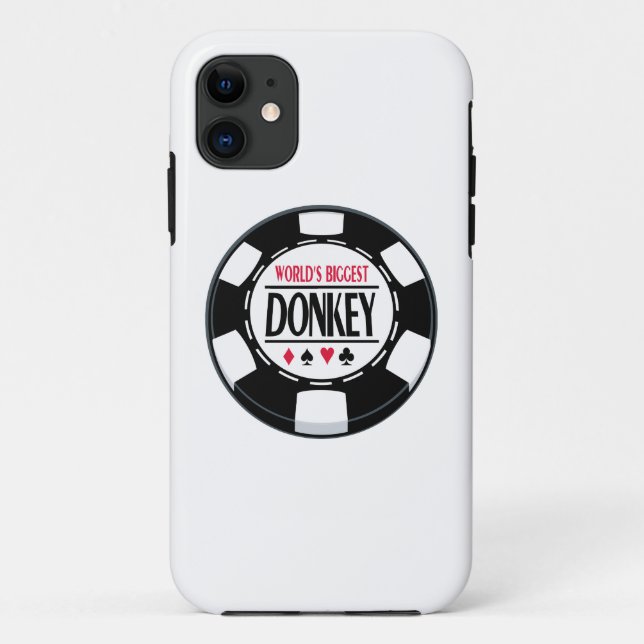 Capa Para iPhone Da Case-Mate O asno o mais grande do mundo (Verso)