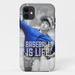 Capa Para iPhone Da Case-Mate O basebol é capa de telefone da vida