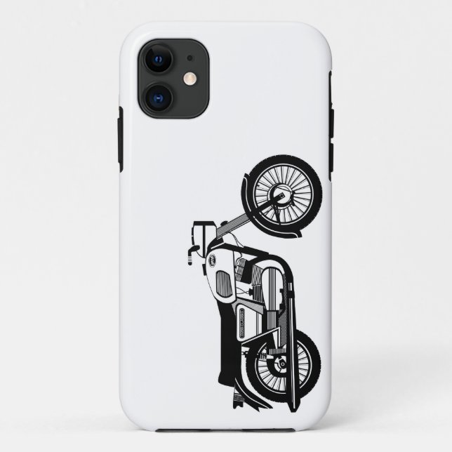 Capa Para iPhone Da Case-Mate O clássico de Yezdi 350 em um passeio (Verso)