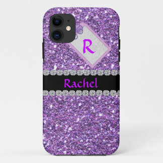 Capa Para iPhone Da Case-Mate O COSTUME ROXO CHIQUE BLING eu telefono ao