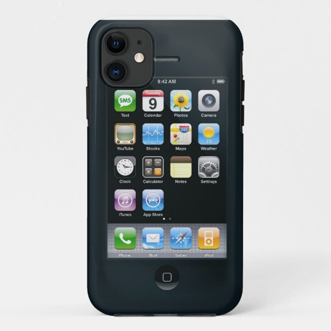 Capa Para iPhone Da Case-Mate o dobro tomou partido caso (Verso)