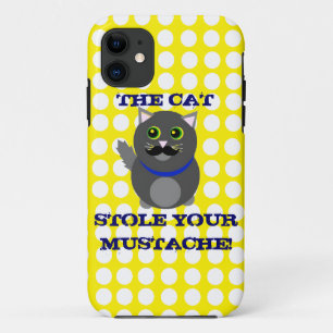 Capa Para iPhone Da Case-Mate O gato roubou seu bigode!