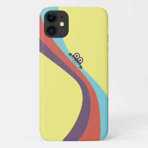 Capa Para iPhone Da Case-Mate O inseto bonito morde listras coloridas dos doces