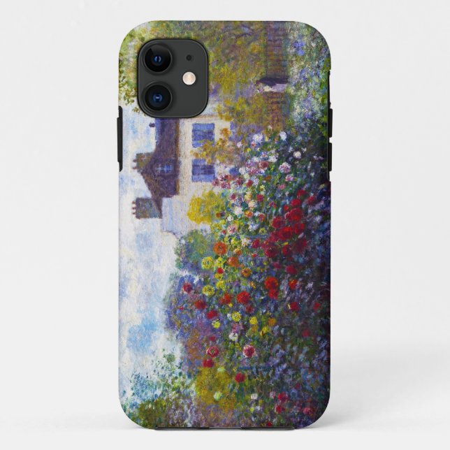 Capa Para iPhone Da Case-Mate O jardim de Monet em Argenteuil Claude Monet (Verso)