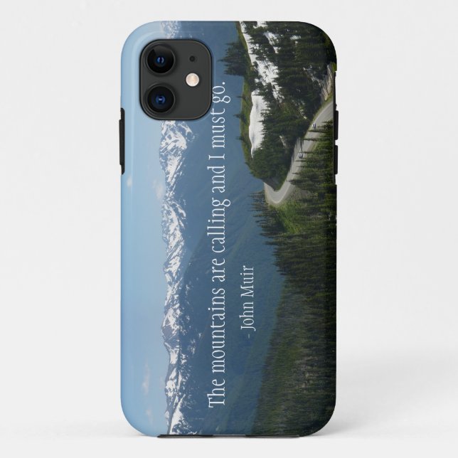 Capa Para iPhone Da Case-Mate O Mountians está chamando (Verso)