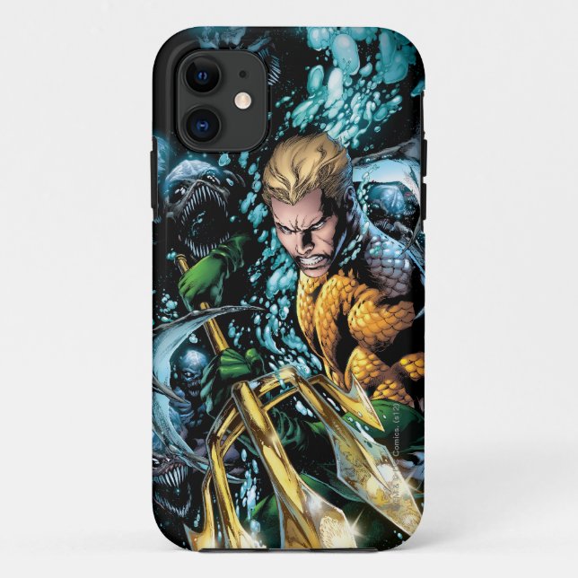Capa Para iPhone Da Case-Mate O novo 52 - Aquaman #1 (Verso)