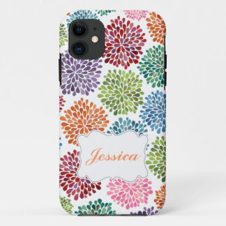 Capa Para iPhone Da Case-Mate O primavera brilhante floresce a identificação