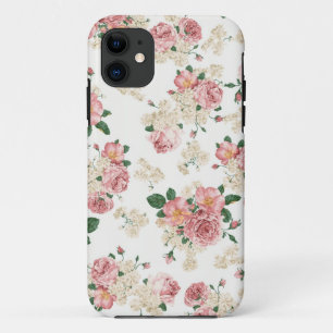 Capa Para iPhone Da Case-Mate O vintage aumentou com fundo branco