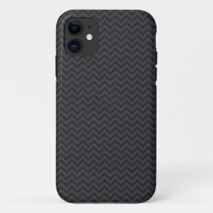 Capa Para iPhone Da Case-Mate O ziguezague cinzento preto do ziguezague da viga