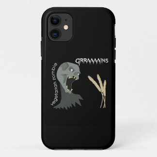 Capa Para iPhone Da Case-Mate O zombi do vegetariano quer Graaaains!