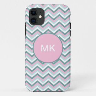 Capa Para iPhone Da Case-Mate Ocean Mist Chevron Patterno