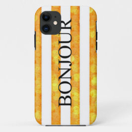 Capa Para iPhone Da Case-Mate Olá Faixa Laranja Bokeh