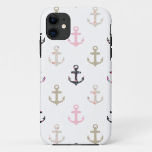 Capa Para iPhone Da Case-Mate Olá! marinheiro! Âncoras náuticas femininos do