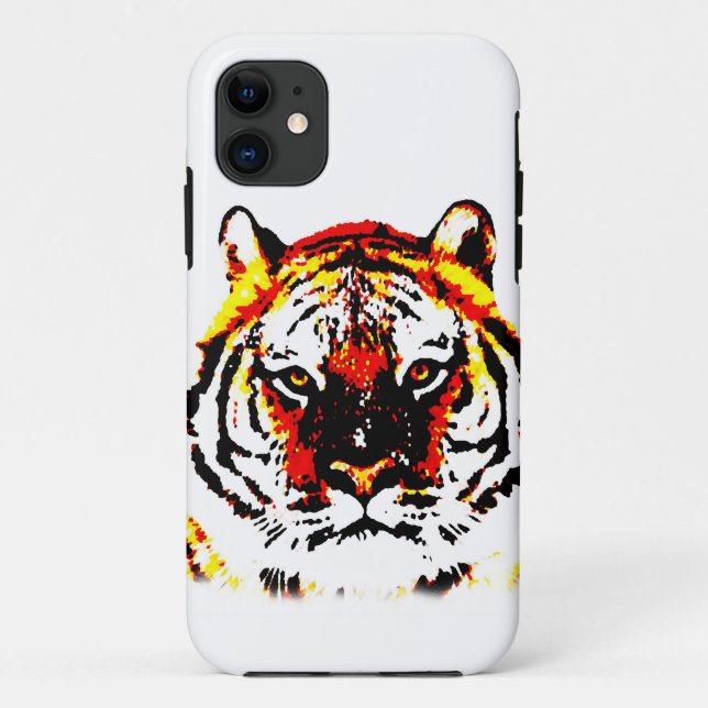 Capa Para iPhone Da Case-Mate Olhos de Tigre Selvagem (Verso)