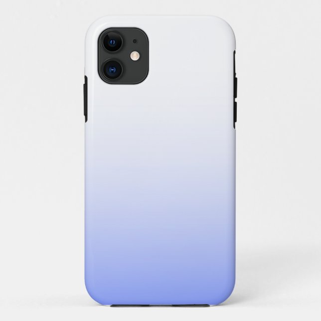 Capa Para iPhone Da Case-Mate Ombre azul macio (Verso)