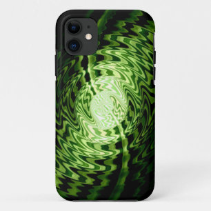 Capa Para iPhone Da Case-Mate onda verde fractal abstrato