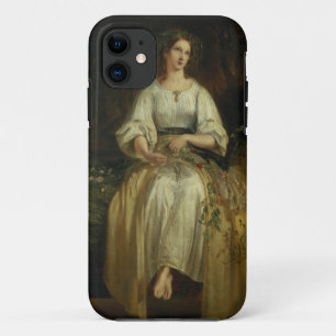 Capa Para iPhone Da Case-Mate Ophelia que tece suas festões, 1842 (óleo no