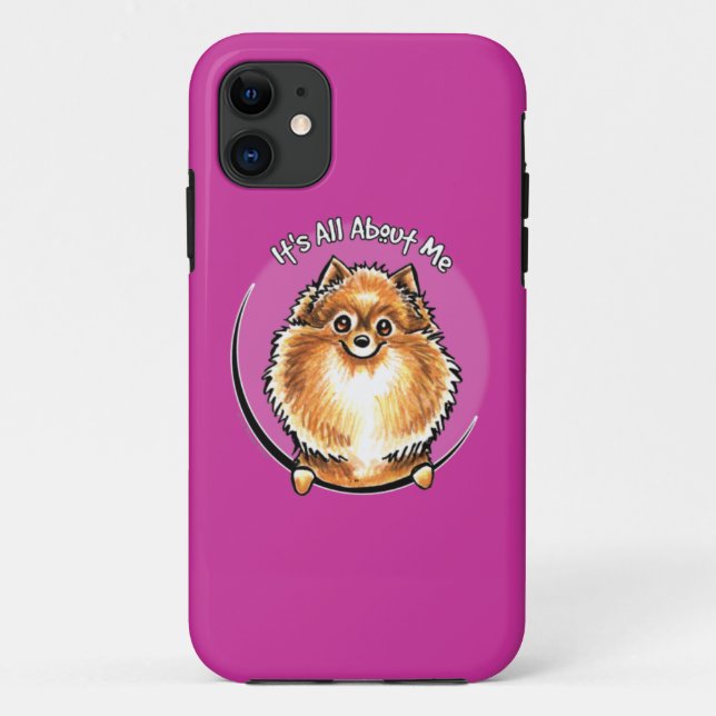 Capa Para iPhone Da Case-Mate Orange Pomeranian IAAM (Verso)