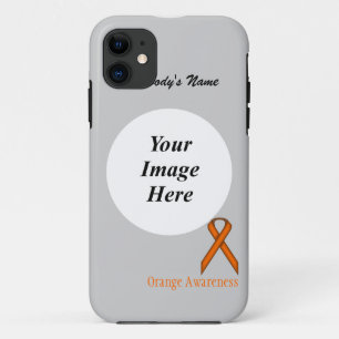 Capa Para iPhone Da Case-Mate Orange Standard Ribbon por Kenneth Yoncich