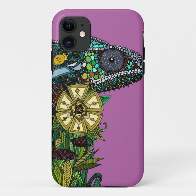 Capa Para iPhone Da Case-Mate orquídea chameleon (Verso)