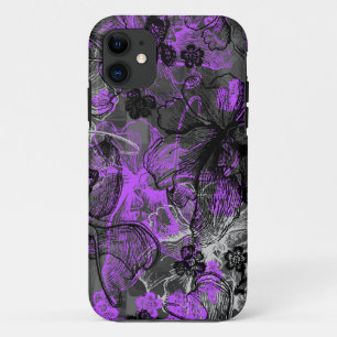 Capa Para iPhone Da Case-Mate Orquídea do Hawaiian do laço de Wahine