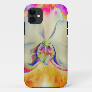 Capa Para iPhone Da Case-Mate Orquídea rosa, florais de aquarelas surreais