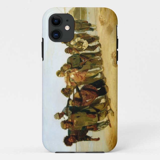 Capa Para iPhone Da Case-Mate Os barqueiro no Volga, 1870-73 (Verso)