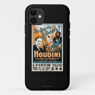 Capa Para iPhone Da Case-Mate Os Espíritos Voltam? Houdini diz não - Prova isso