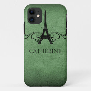 Capa Para iPhone Da Case-Mate Os franceses do vintage florescem o caso do iPhone