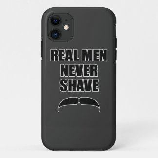 Capa Para iPhone Da Case-Mate Os homens reais nunca barbeiam