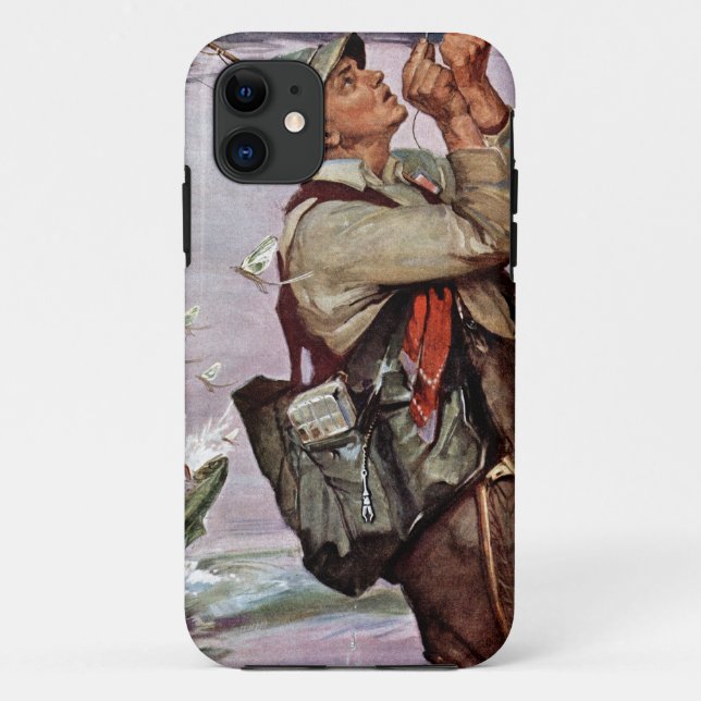 Capa Para iPhone Da Case-Mate Os peixes estão saltando (Verso)