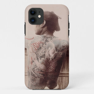 Capa Para iPhone Da Case-Mate Os tatuagens do noivo japonês, c.1880 (foto)