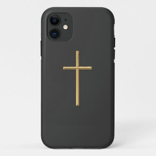 Capa Para iPhone Da Case-Mate Ouro "3-D" Cruz