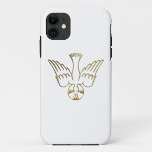Capa Para iPhone Da Case-Mate Ouro do Símbolo Espírito Santo