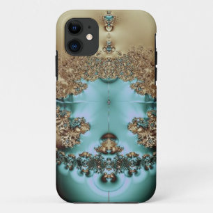 Capa Para iPhone Da Case-Mate Ouro e Aqua reais elegantes