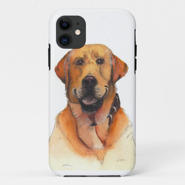 Capa Para iPhone Da Case-Mate Ouro Labrador Retriever (Verso)